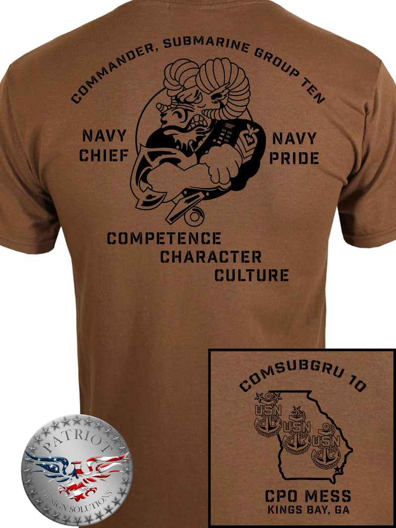 Custom Shirts for COMSUBGRU 10 CPOA