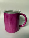 Ready to Ship Pink Wood Grain mug with CPO anchor