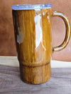 Ready to ship Wood Grain Travel Mug with SCPO anchor