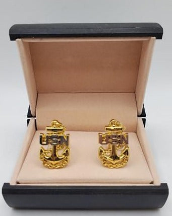 Chief Petty officer, USN (CPO) Cufflinks