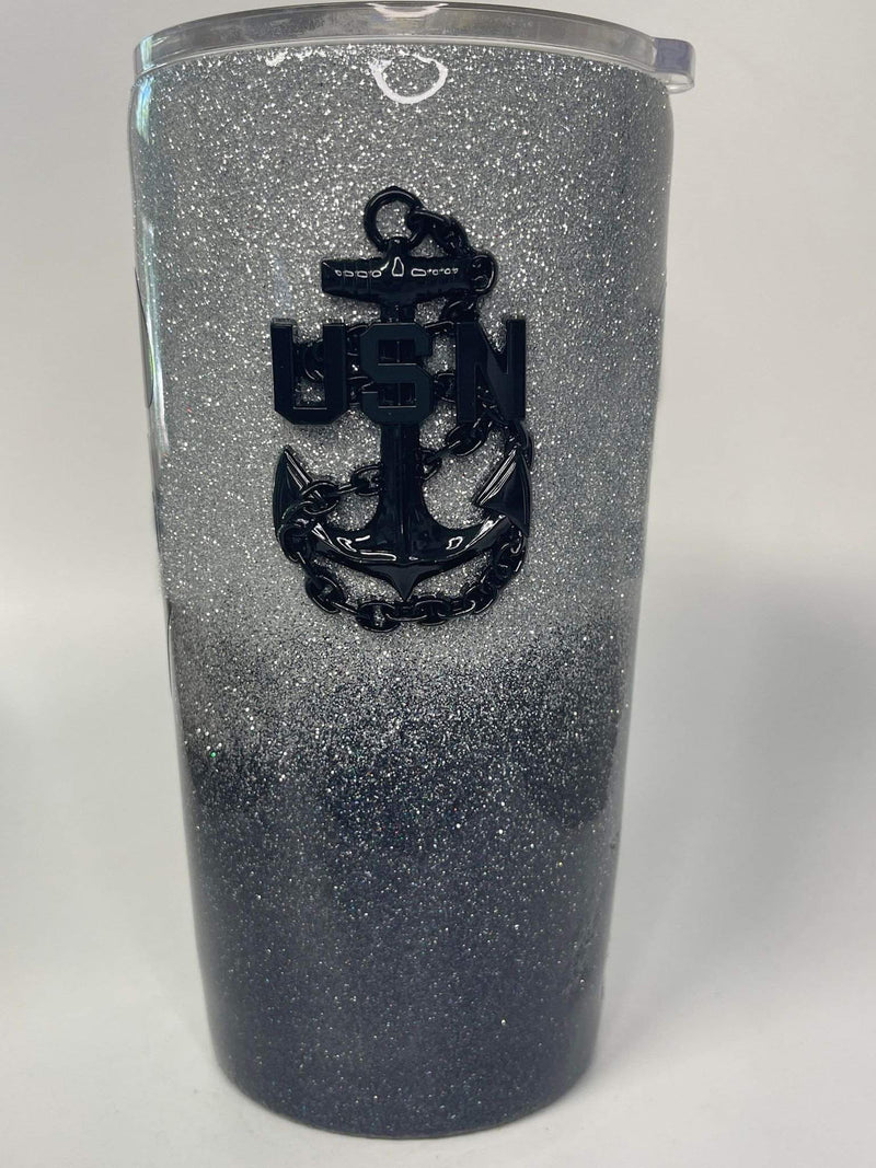 20 oz Glitter Tumbler